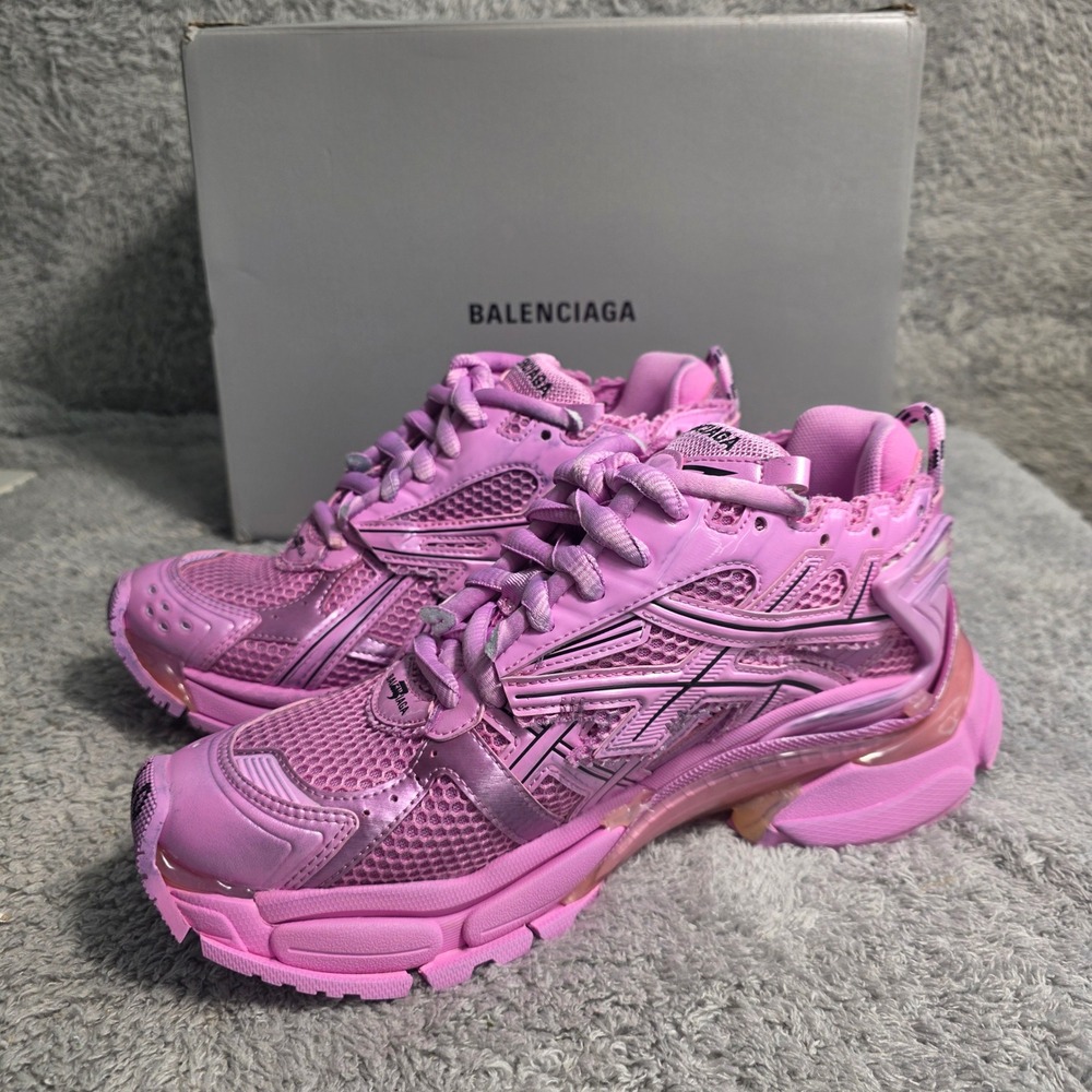 Balenciaga Runner Sneaker Pink Chunky Trainer EU 40 Wm 9-9.5‎ Men 7 NEW IN BOX